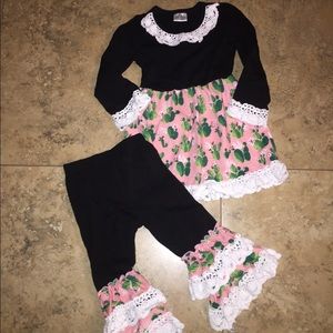 🌵2 Piece Cactus Ruffle Set🌵
